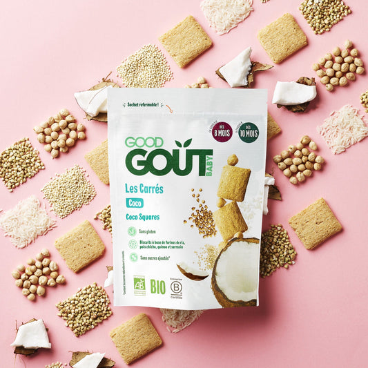 Good Gout Les carrés noix de coco