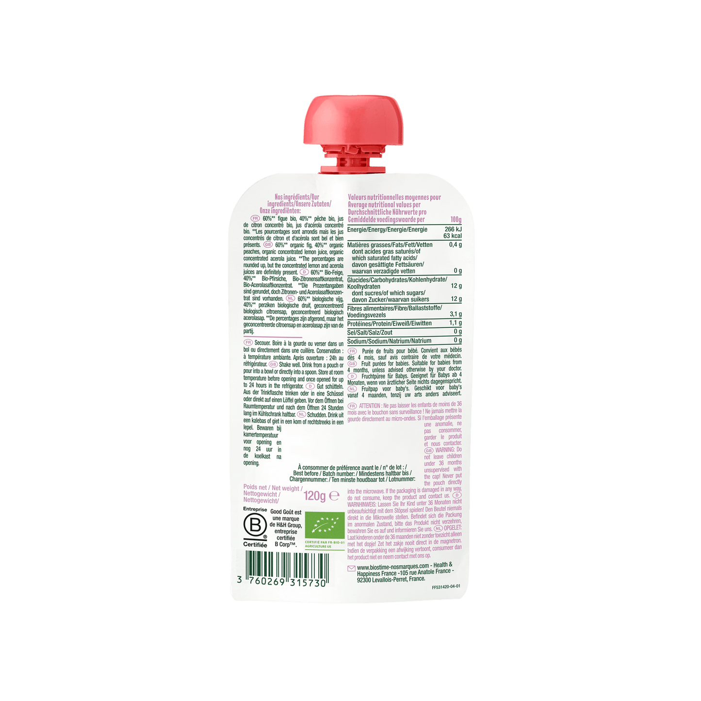 Good Gout Figue pêche