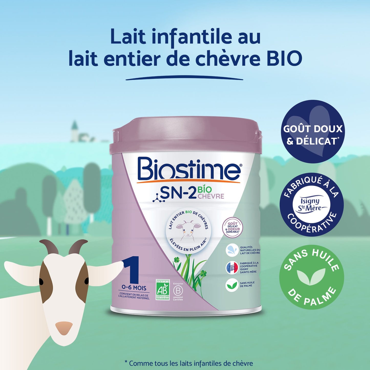 Biostime Biostime Lait de Chèvre 1er âge
