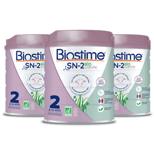 Biostime Biostime Lait de Chèvre 2ème âge Lot de 3 boîtes
