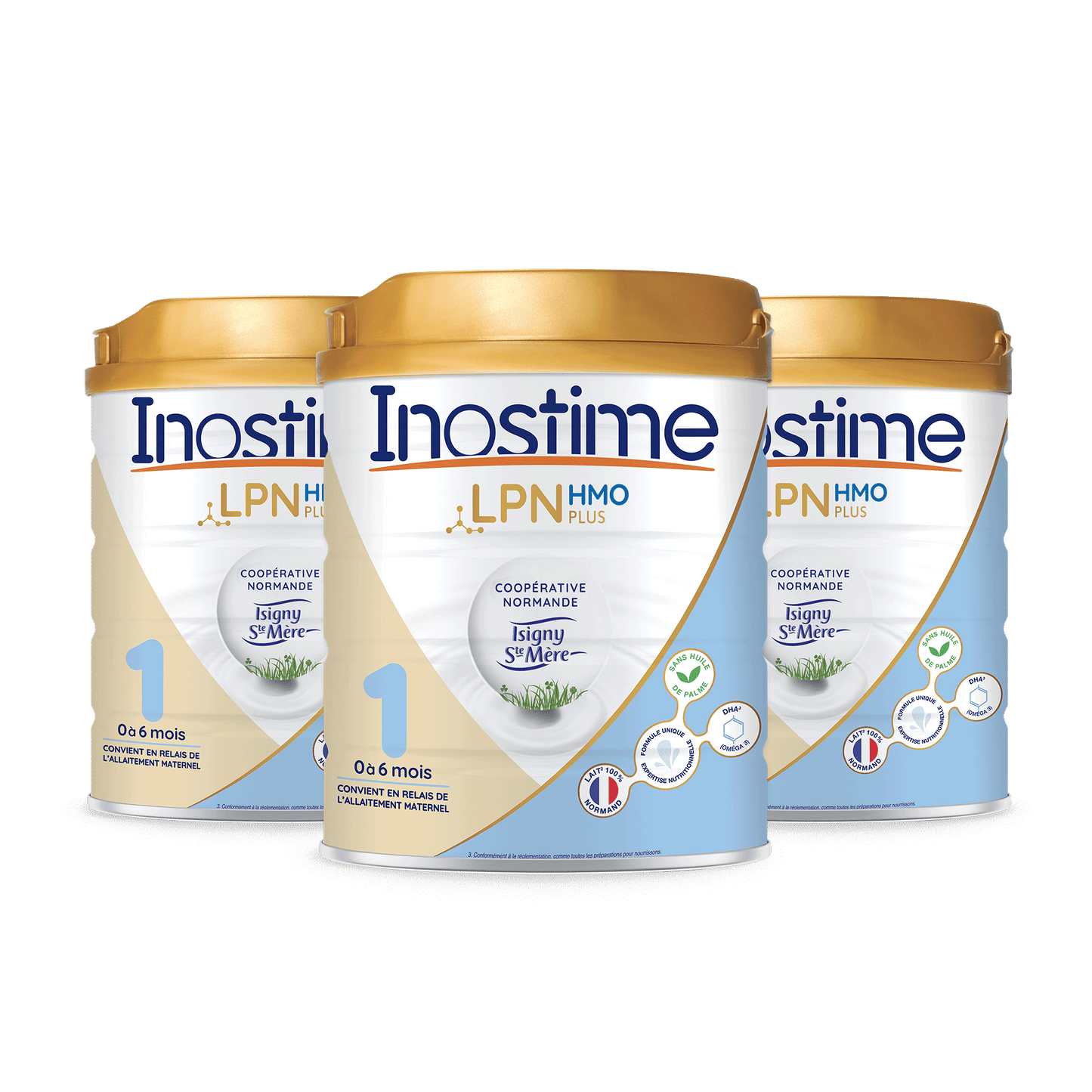Inostime Inostime Lait Infantile 1er âge Lot de 3 boîtes