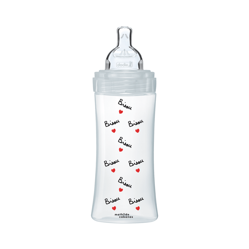 Dodie - Biberon anti-colique Tétine Plate Mathilde Cabanas 330ml ...