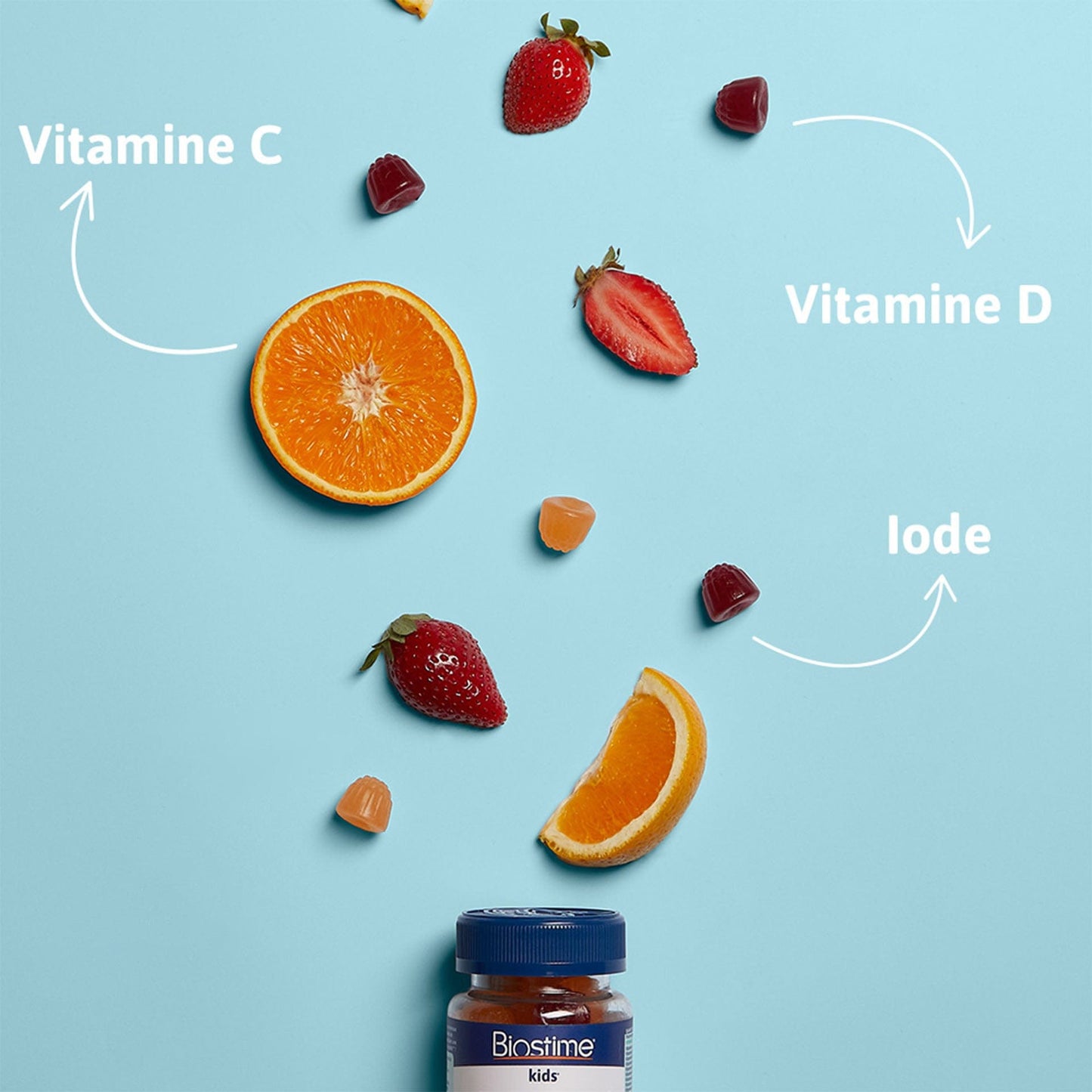 Biostime Gommes Multivitamines dès 4 ans