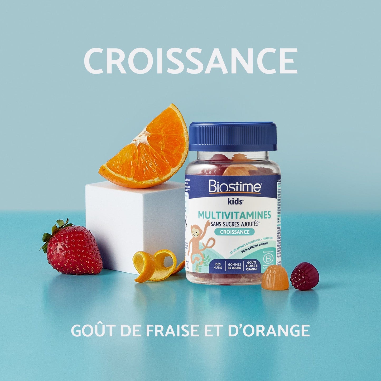 Biostime Gommes Multivitamines dès 4 ans