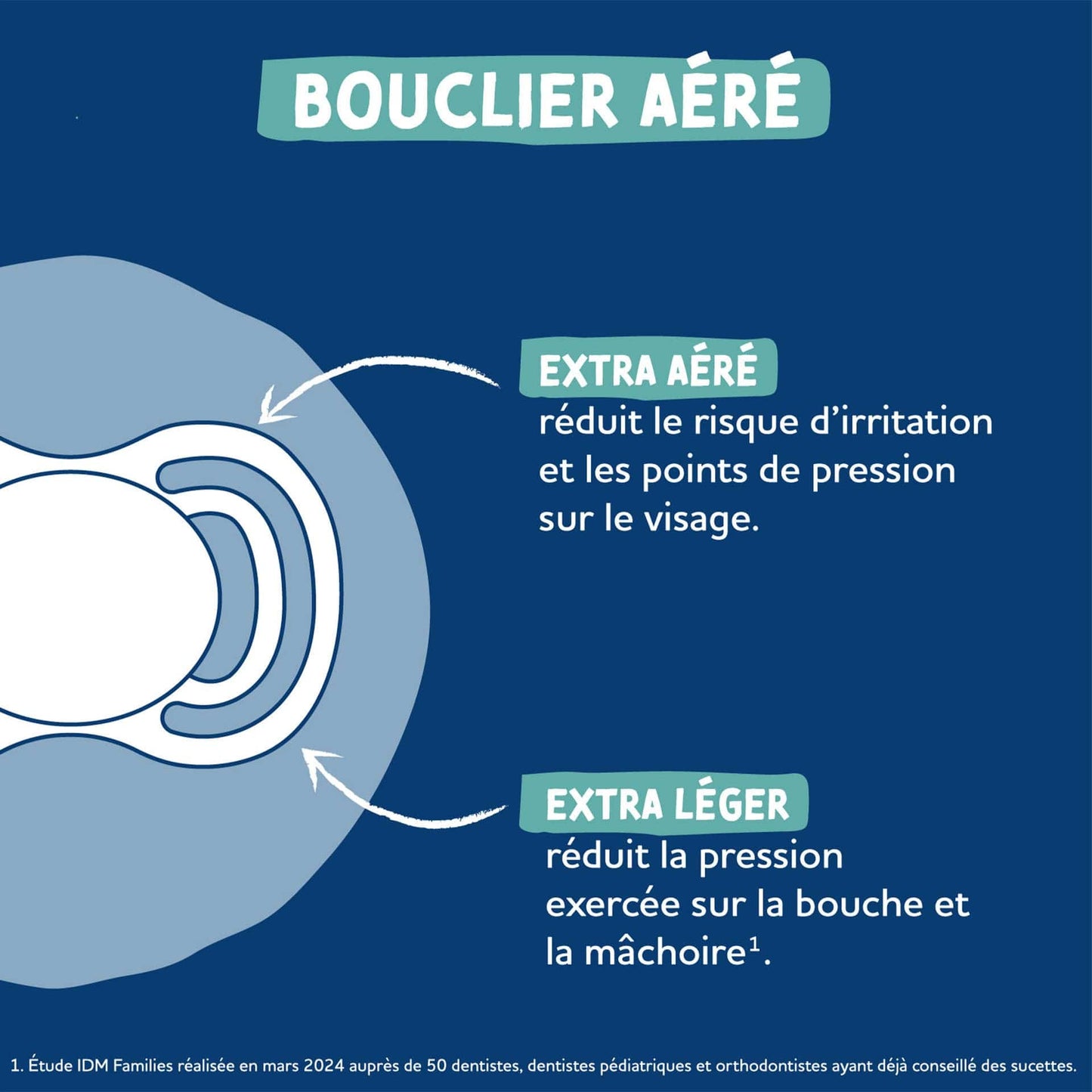 Dodie Lot de 3 sucettes anatomiques Jour/Nuit EXTRA 0-6 mois