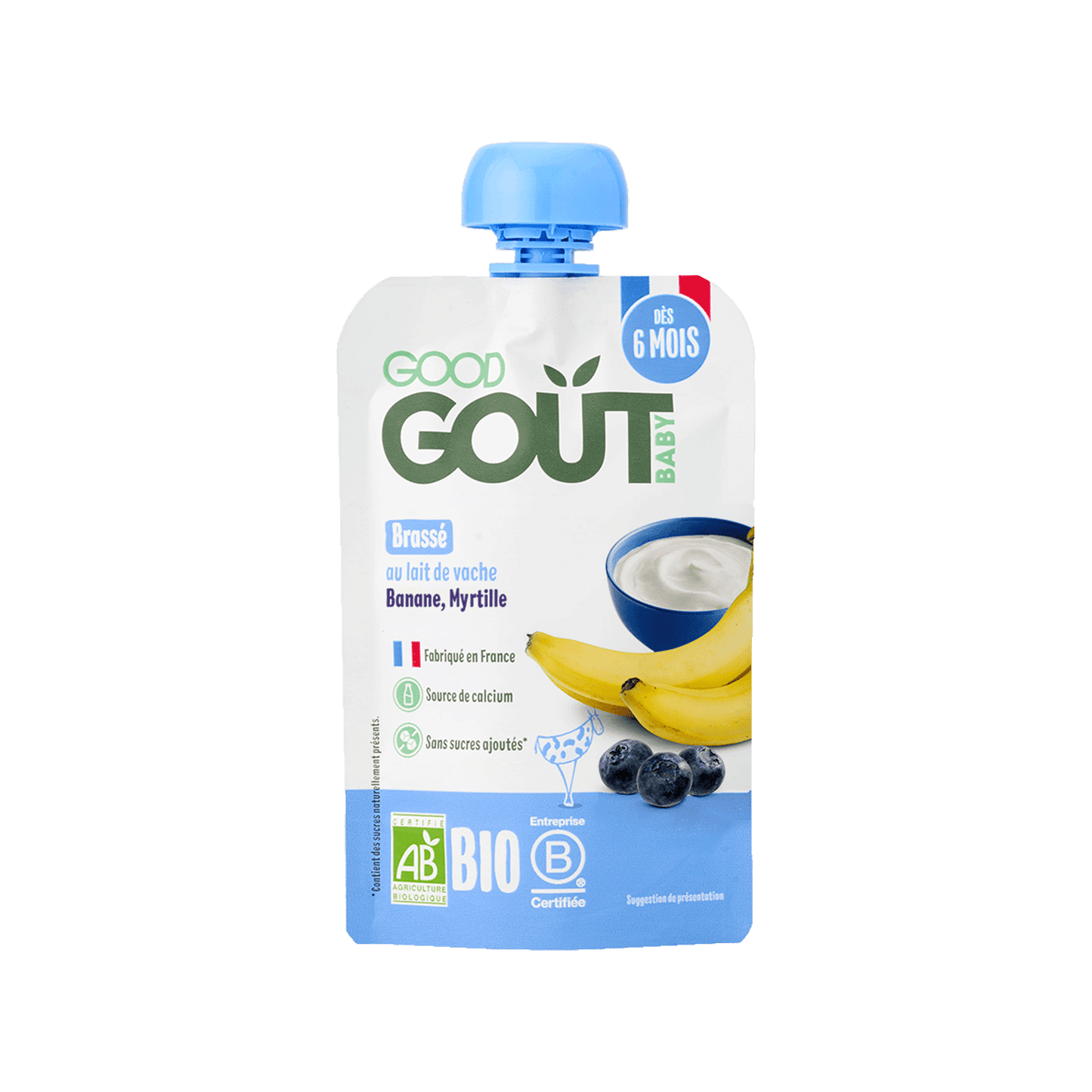 Good Gout Brassé banane myrtille