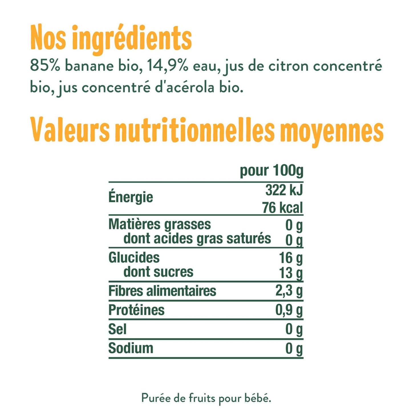 Good Gout Pack Fruits panachés 4x85g