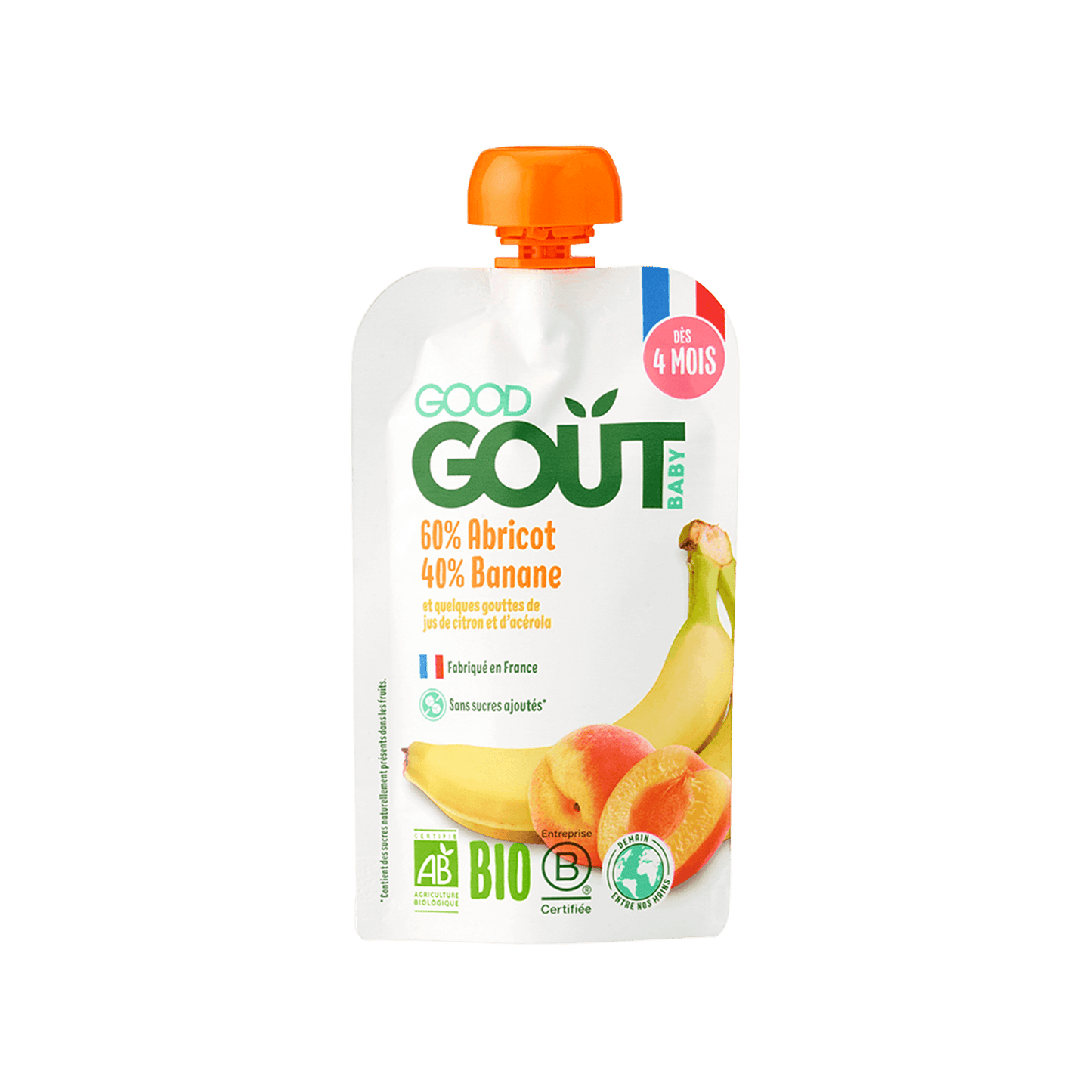 Good Gout Abricot banane 1 x 120gr.
