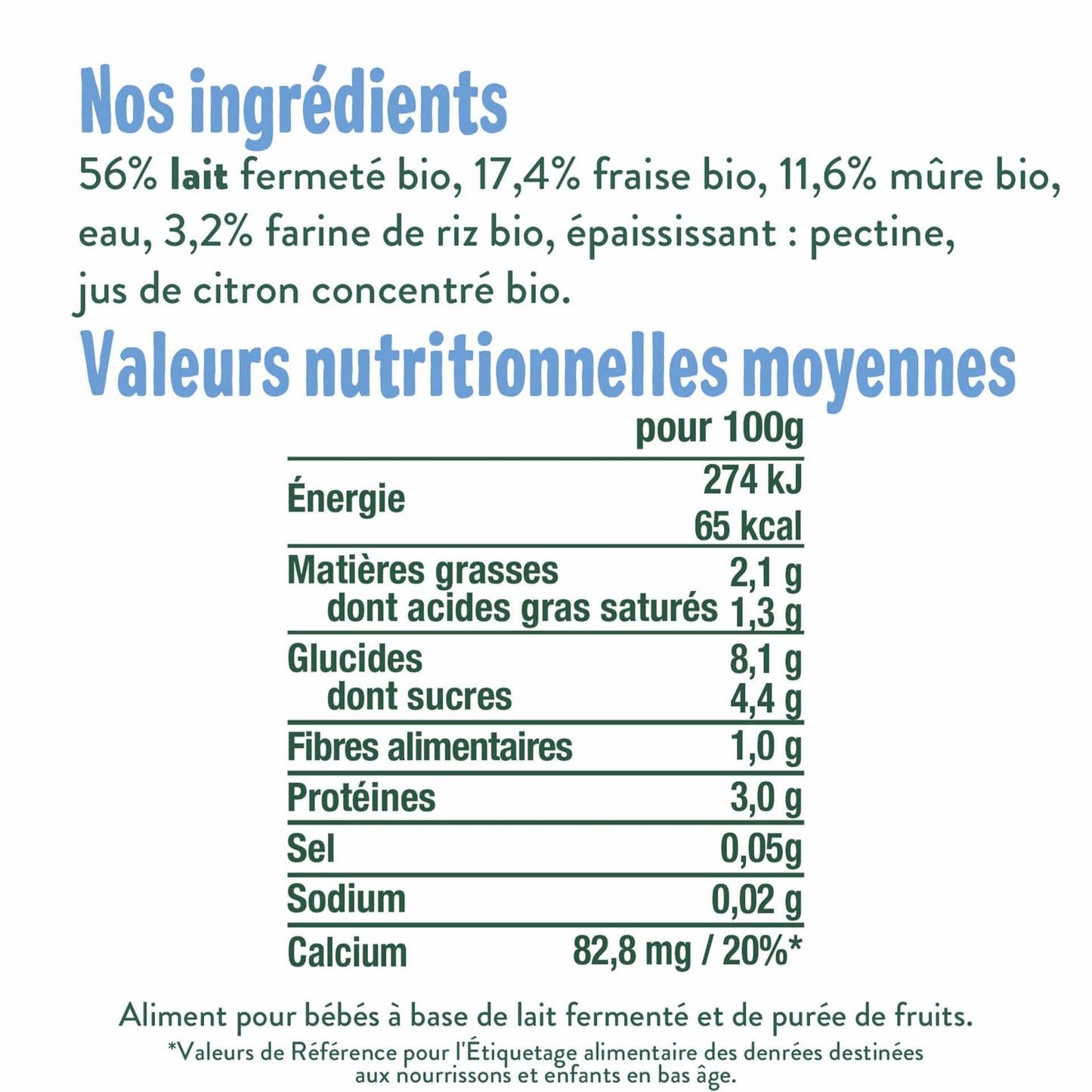 Good Gout Brassé fraise mûre