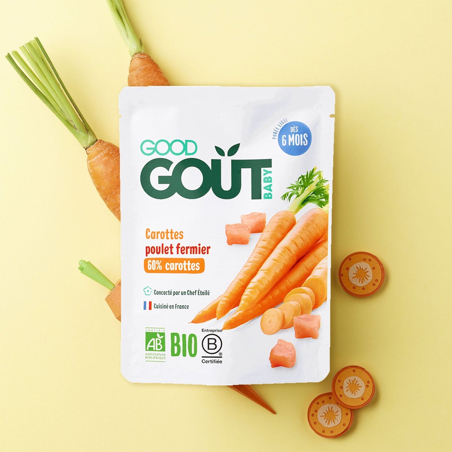 Good Gout Carottes poulet fermier
