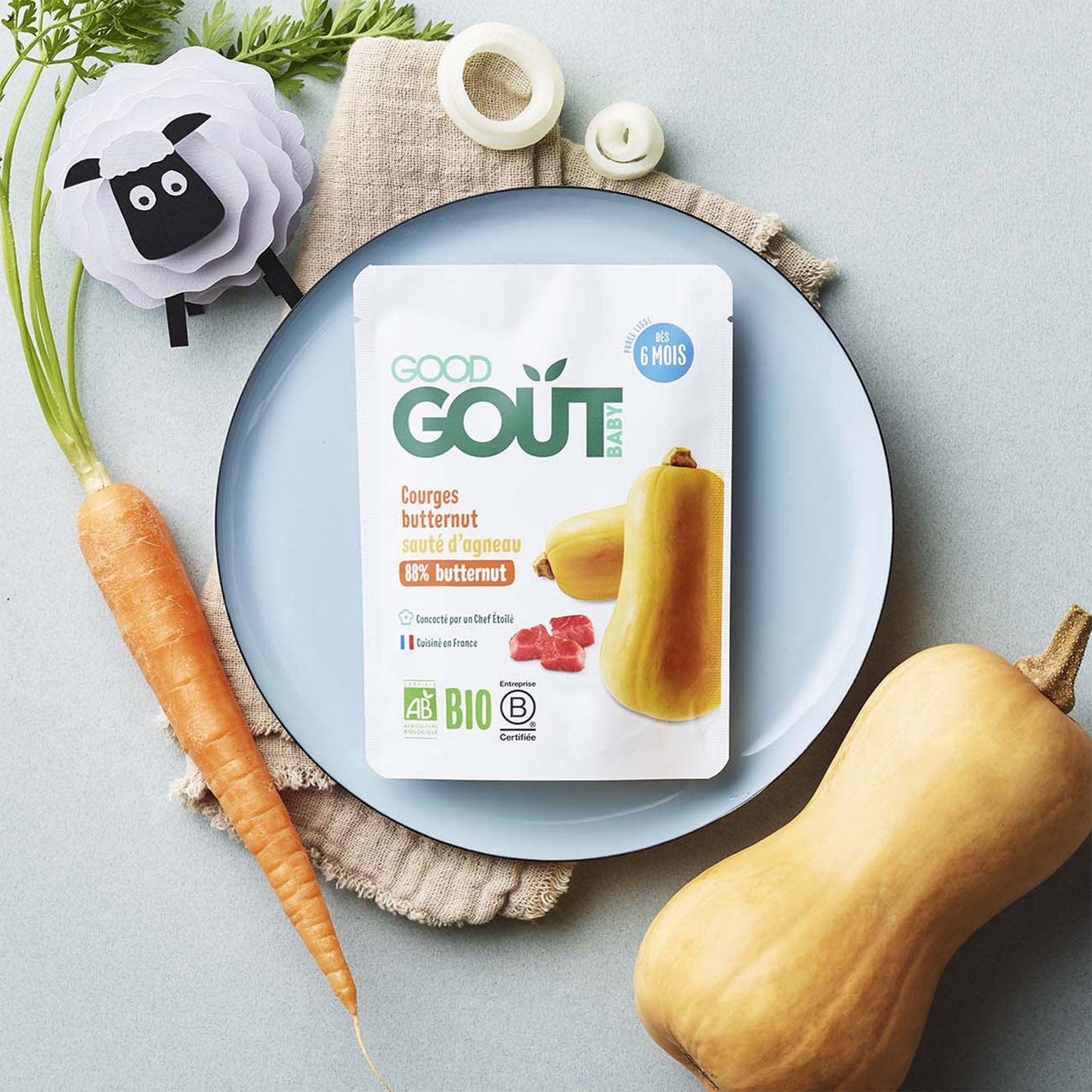 Good Gout Courges butternut sauté d'agneau