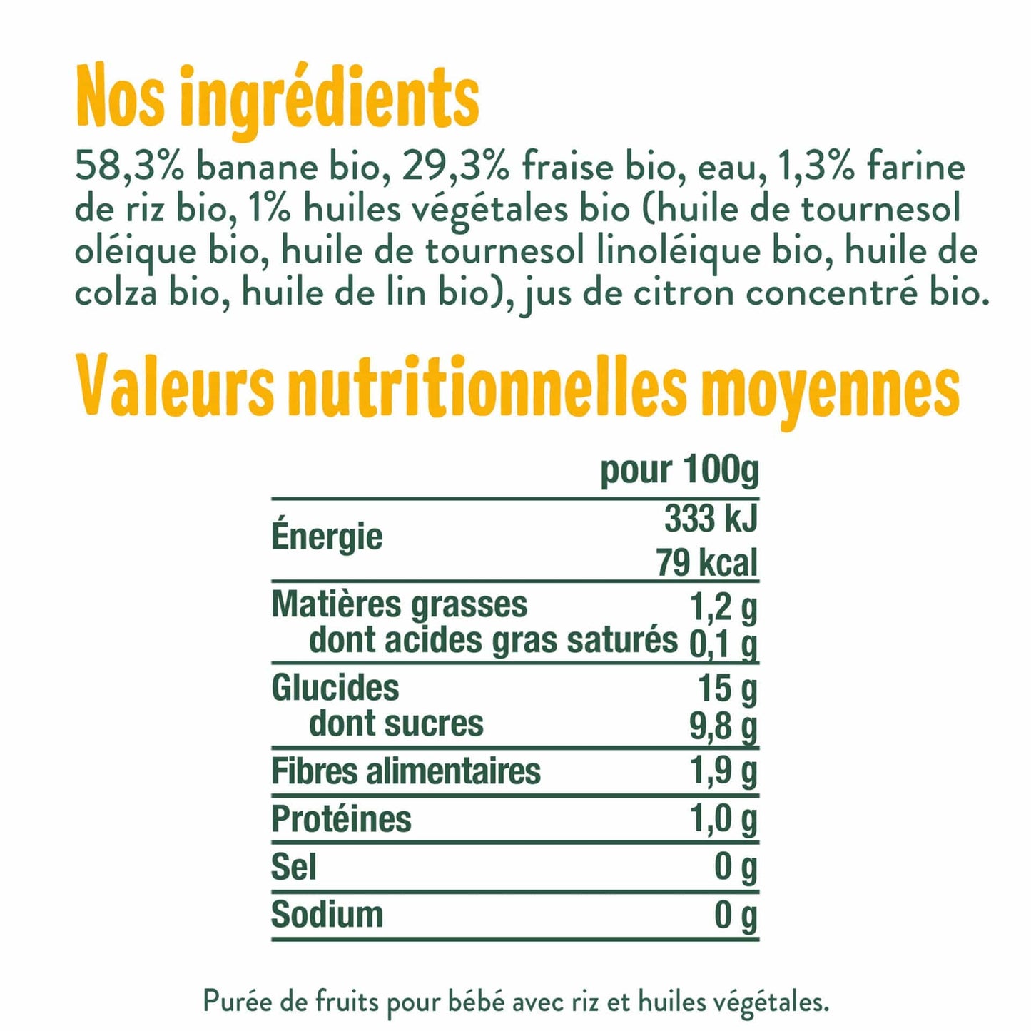 Good Gout Le petit déj fraise