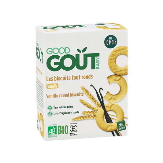 Good Gout Les Biscuits tout ronds vanille