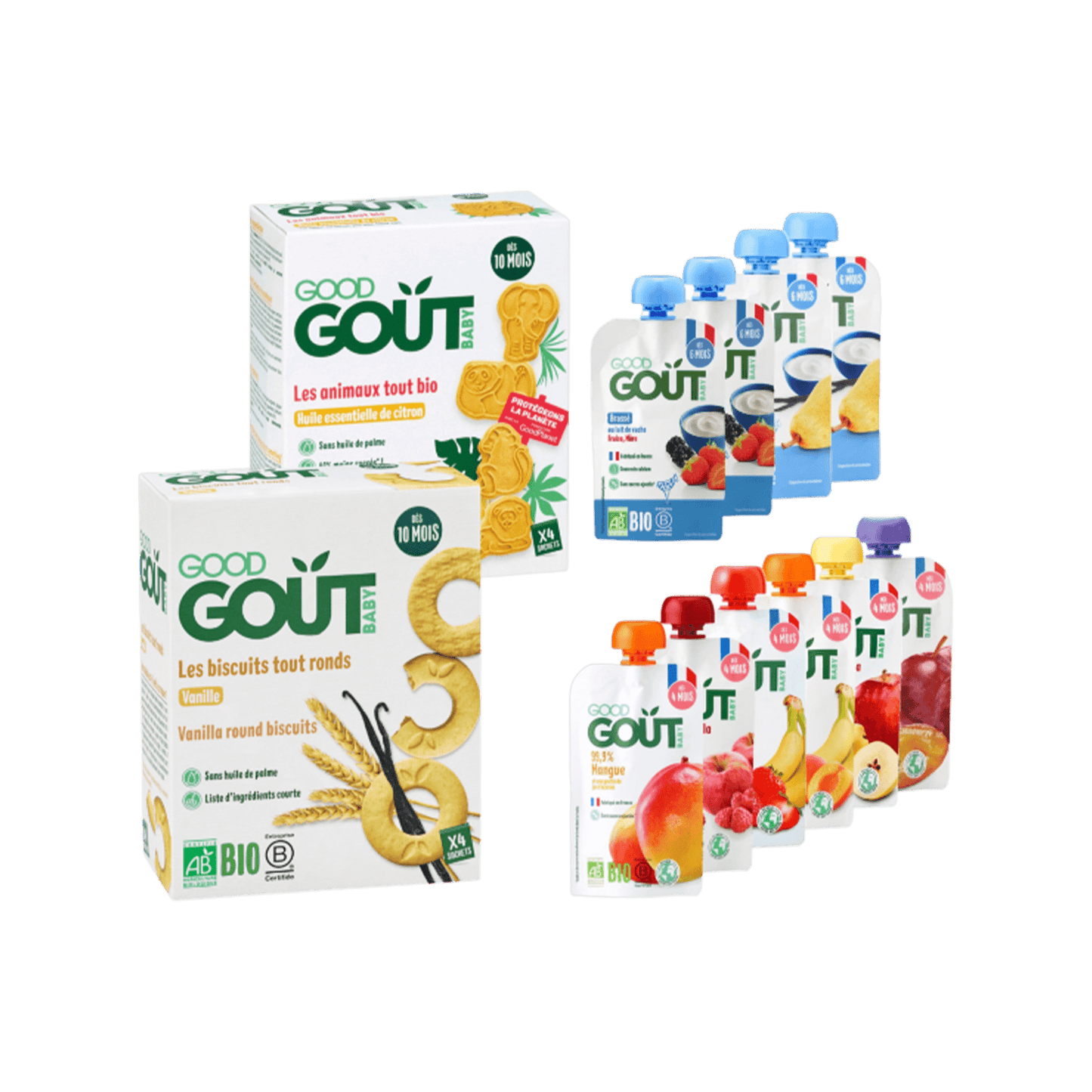 Good Gout Mon pack goûter bébé