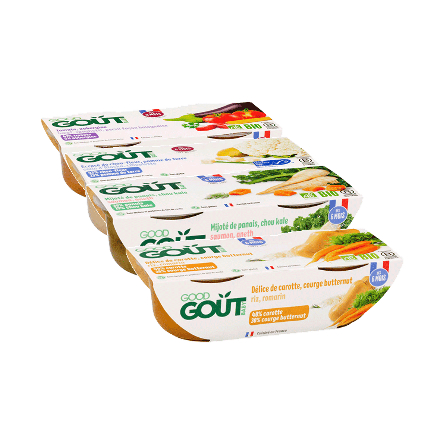 Good Gout Mon pack bols 6-8 mois