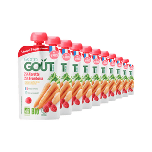 Good Gout Carotte framboise 10 x 120gr.