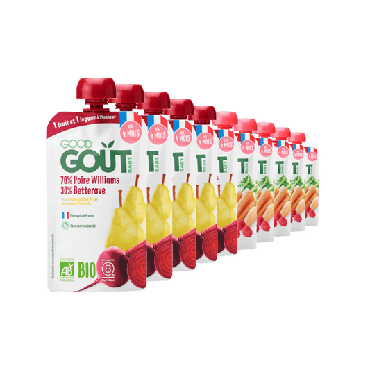 Good Gout Mon pack gourdes fruits et légumes