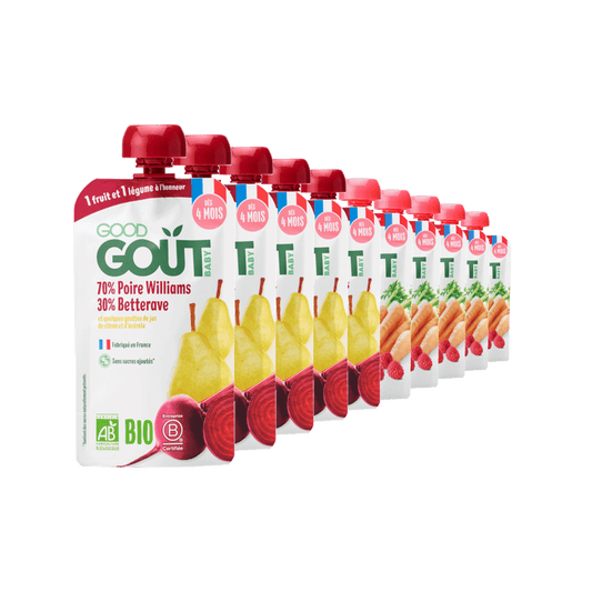 Good Gout Mon pack gourdes fruits et légumes