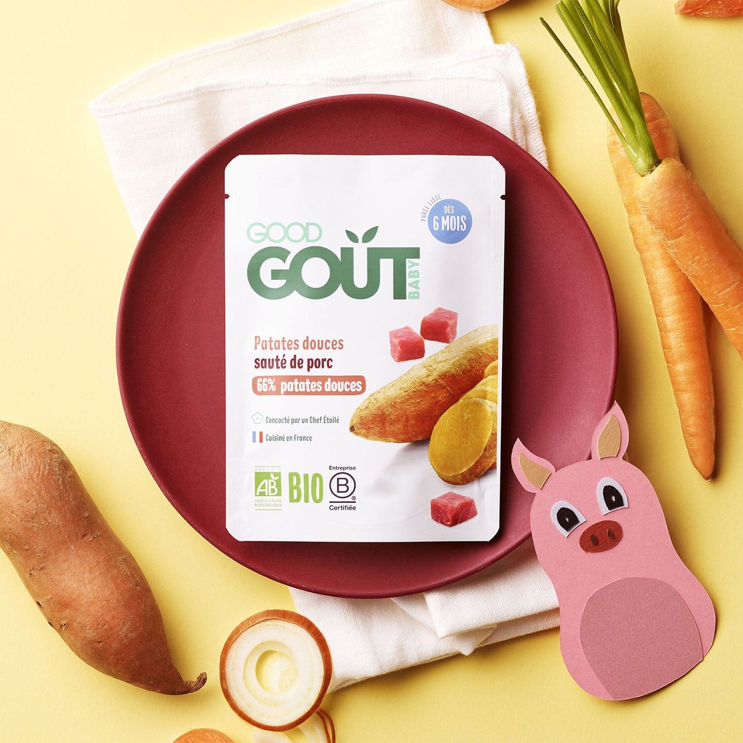 Good Gout Patates douces sauté de porc