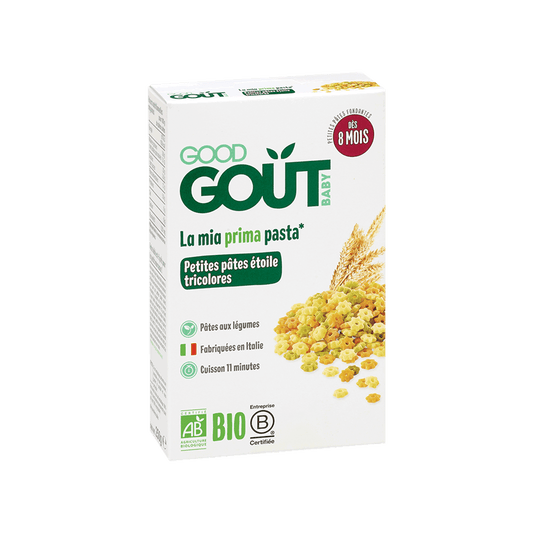 Good Gout Pâtes étoiles tricolores bio aux légumes