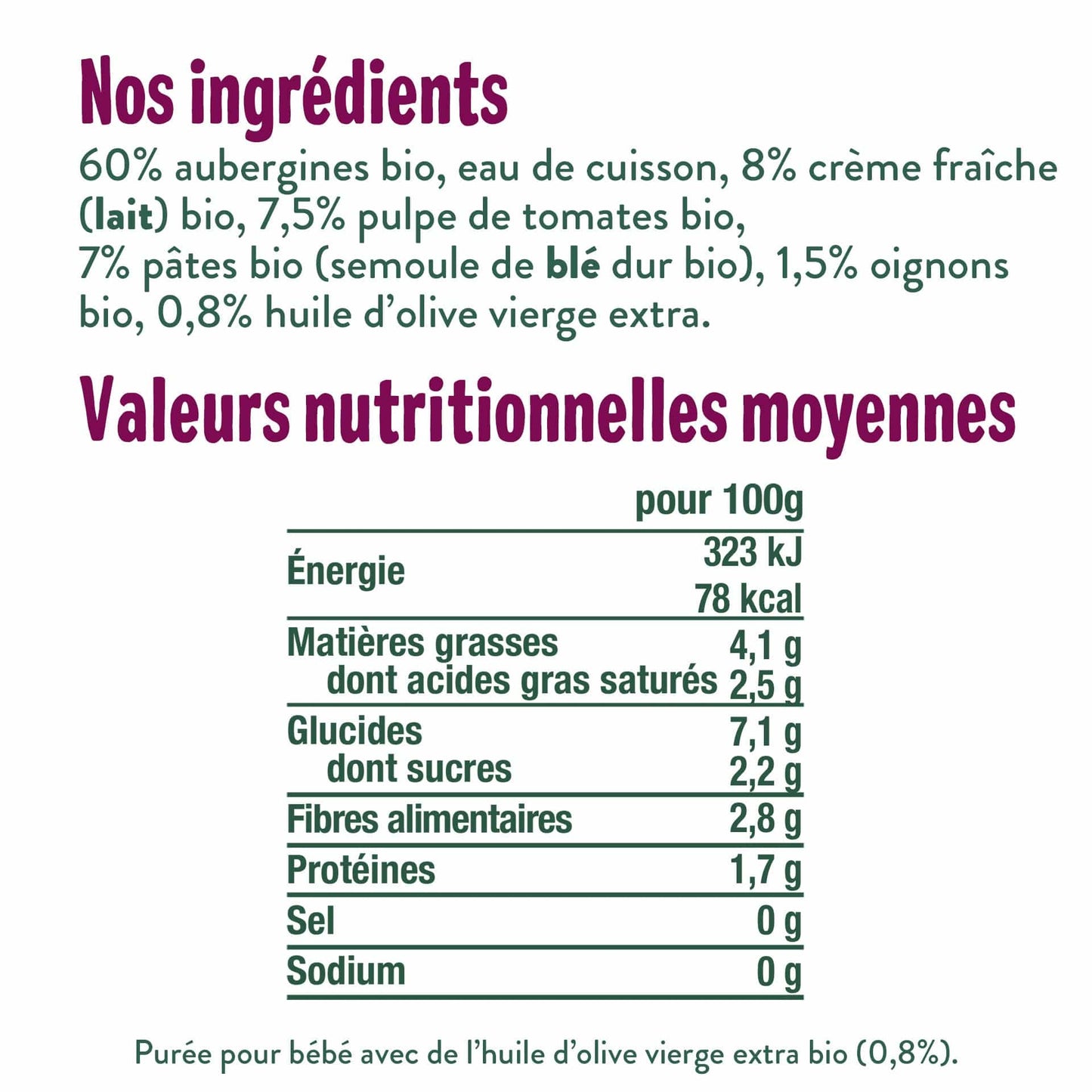 Good Gout Penne aux aubergines