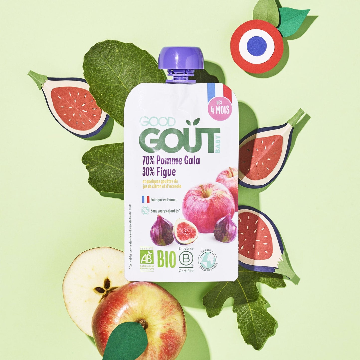 Good Gout Ma semaine gourdes Pomme Figue