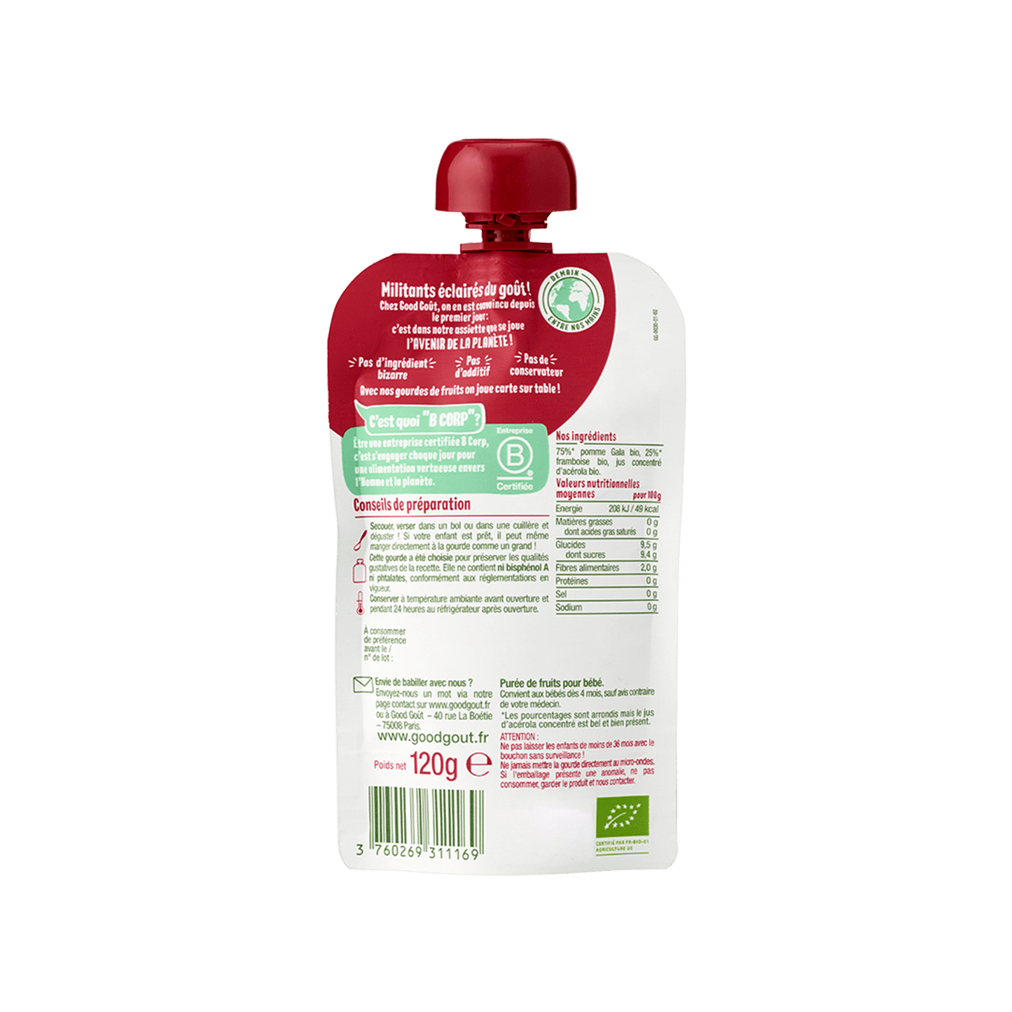 Good Gout Pomme Framboise