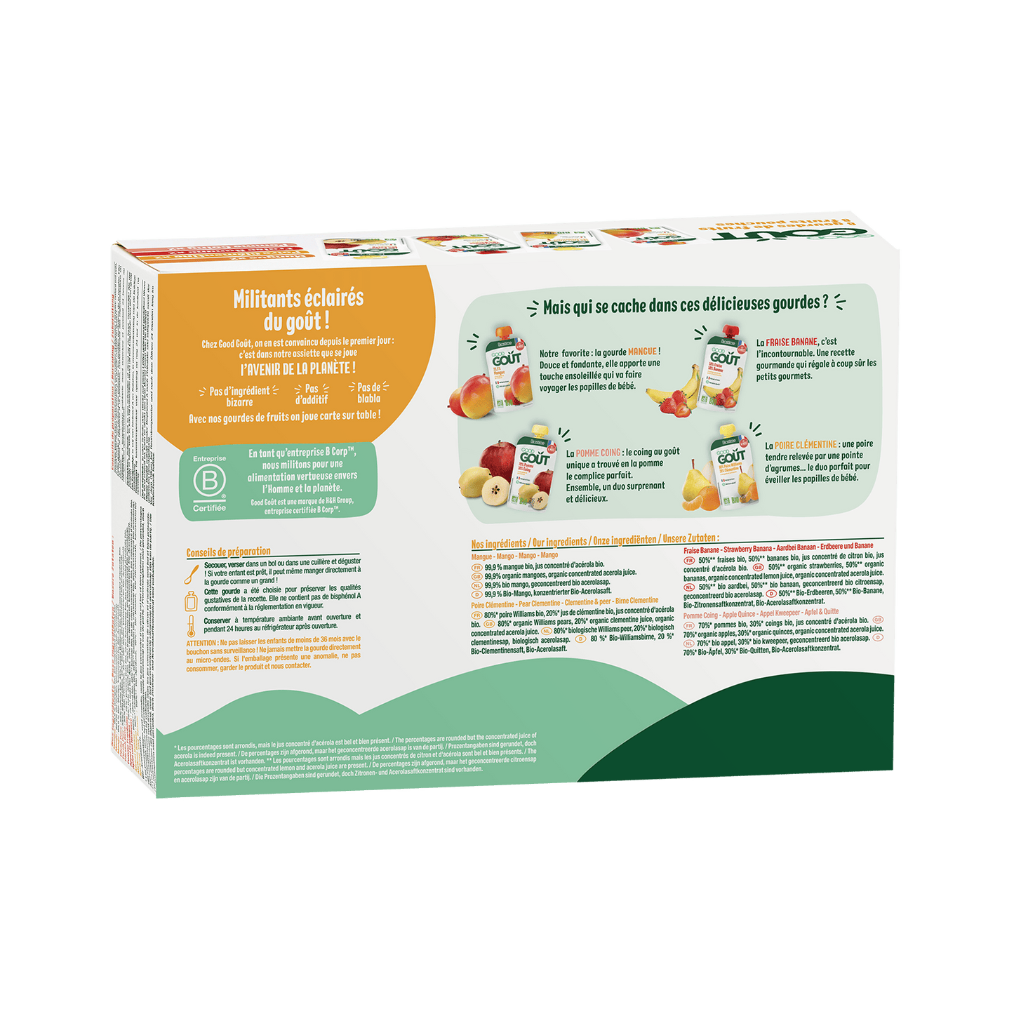 Good Gout Variety 8x120g