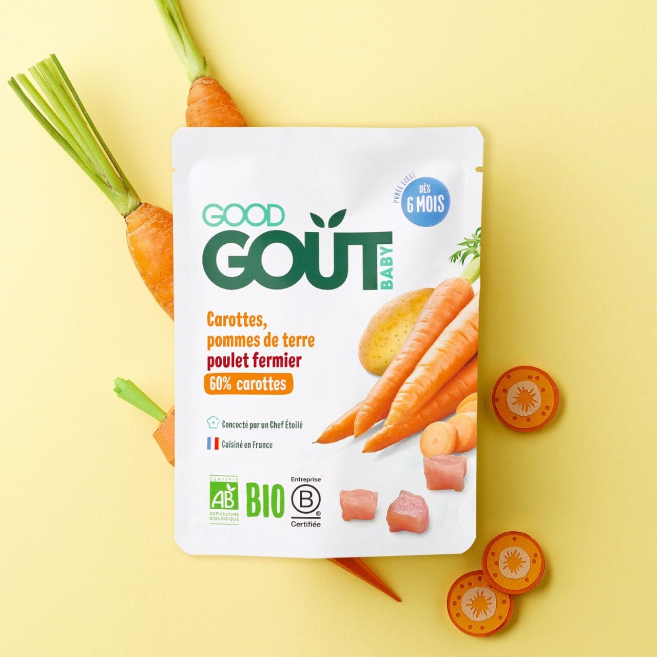 Good Gout Carotte, pomme de terre et poulet fermier