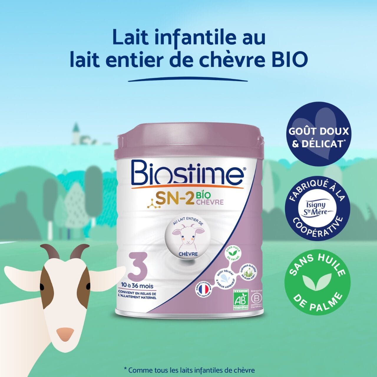 Biostime Biostime Lait de Chèvre 1er âge