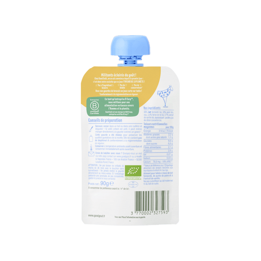Good Gout Brassé au lait de vache poire vanille