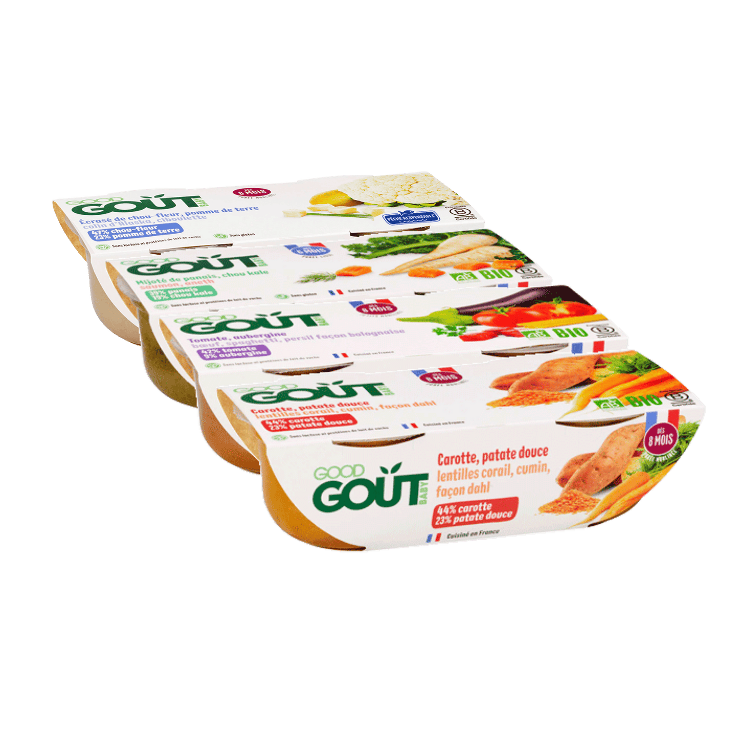 Good Gout Mon pack bols 6-8 mois
